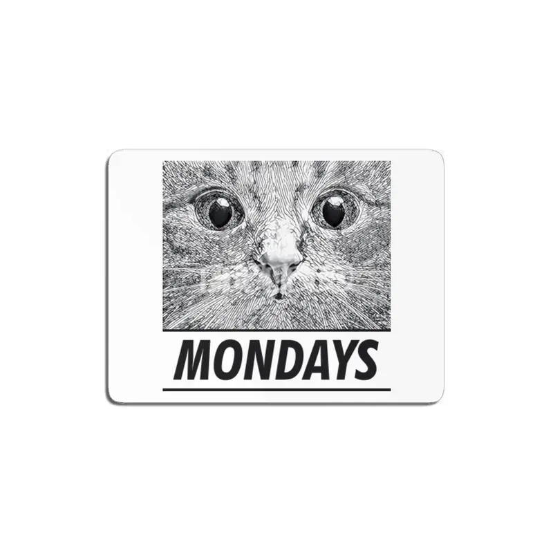 MONDAYS - Out of Milk! MDF Tablo