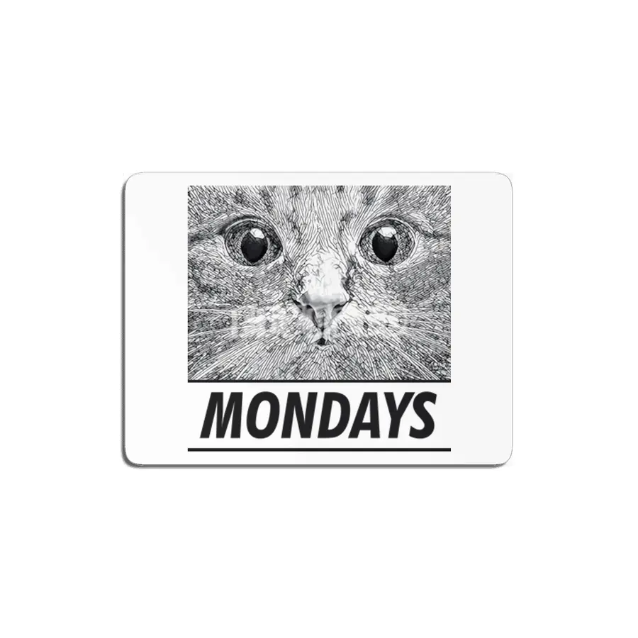MONDAYS - Out of Milk! MDF Tablo