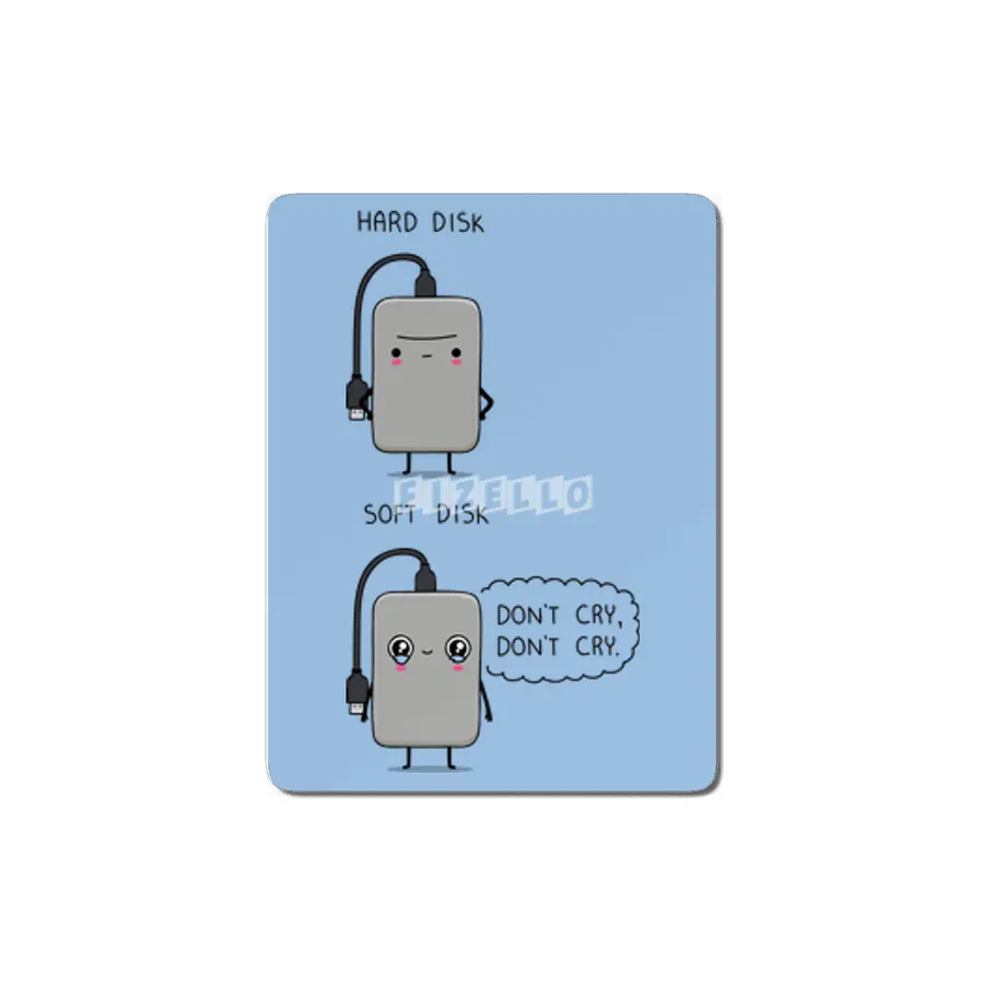 Hard disk & soft disk MDF Tablo