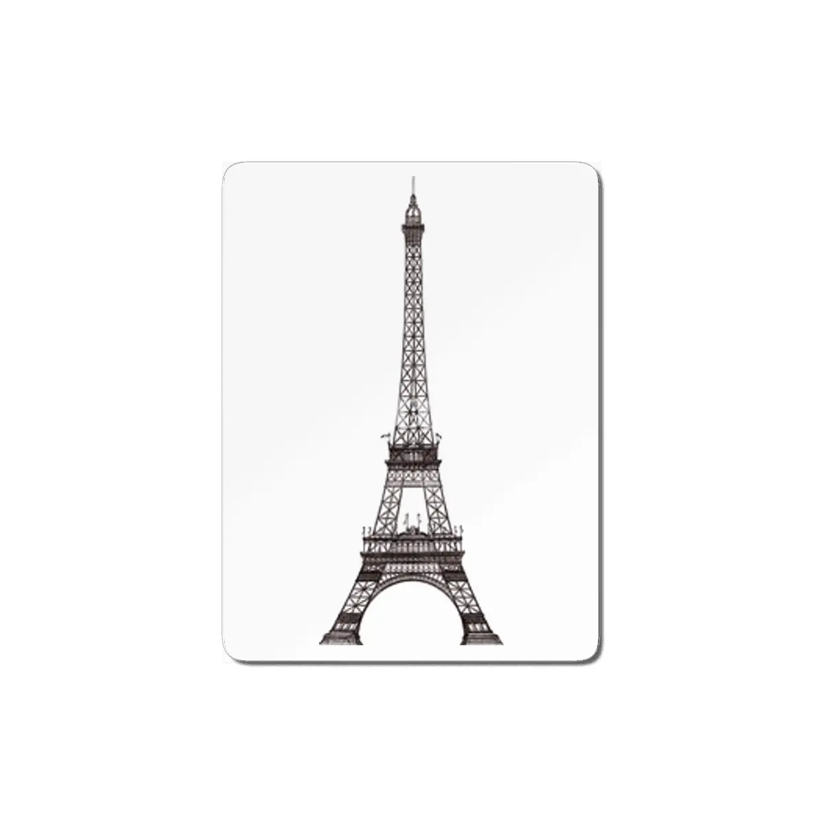 La Tour Eiffel MDF Tablo