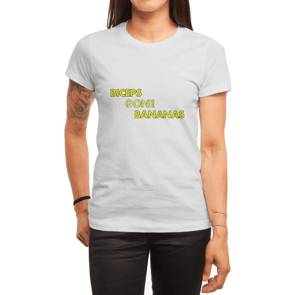 Biceps Gone Bananas Spor T-Shirt