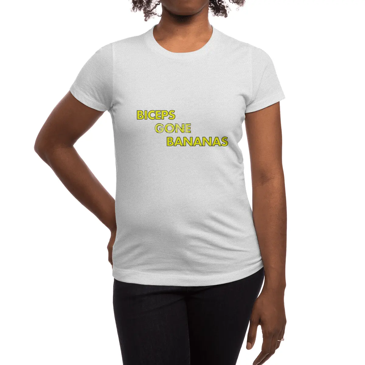 Biceps Gone Bananas Spor T-Shirt