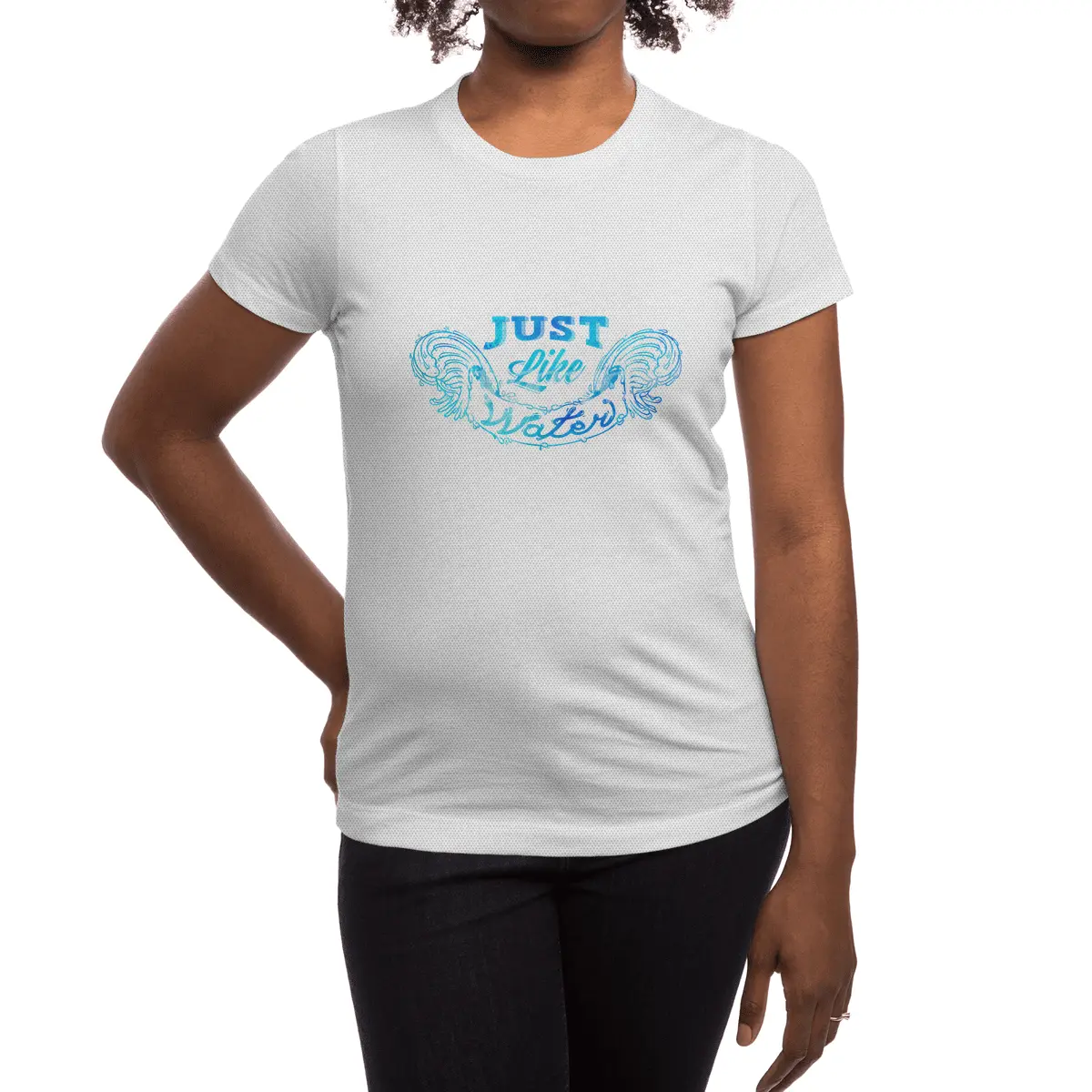 Just Like Water Spor T-Shirt
