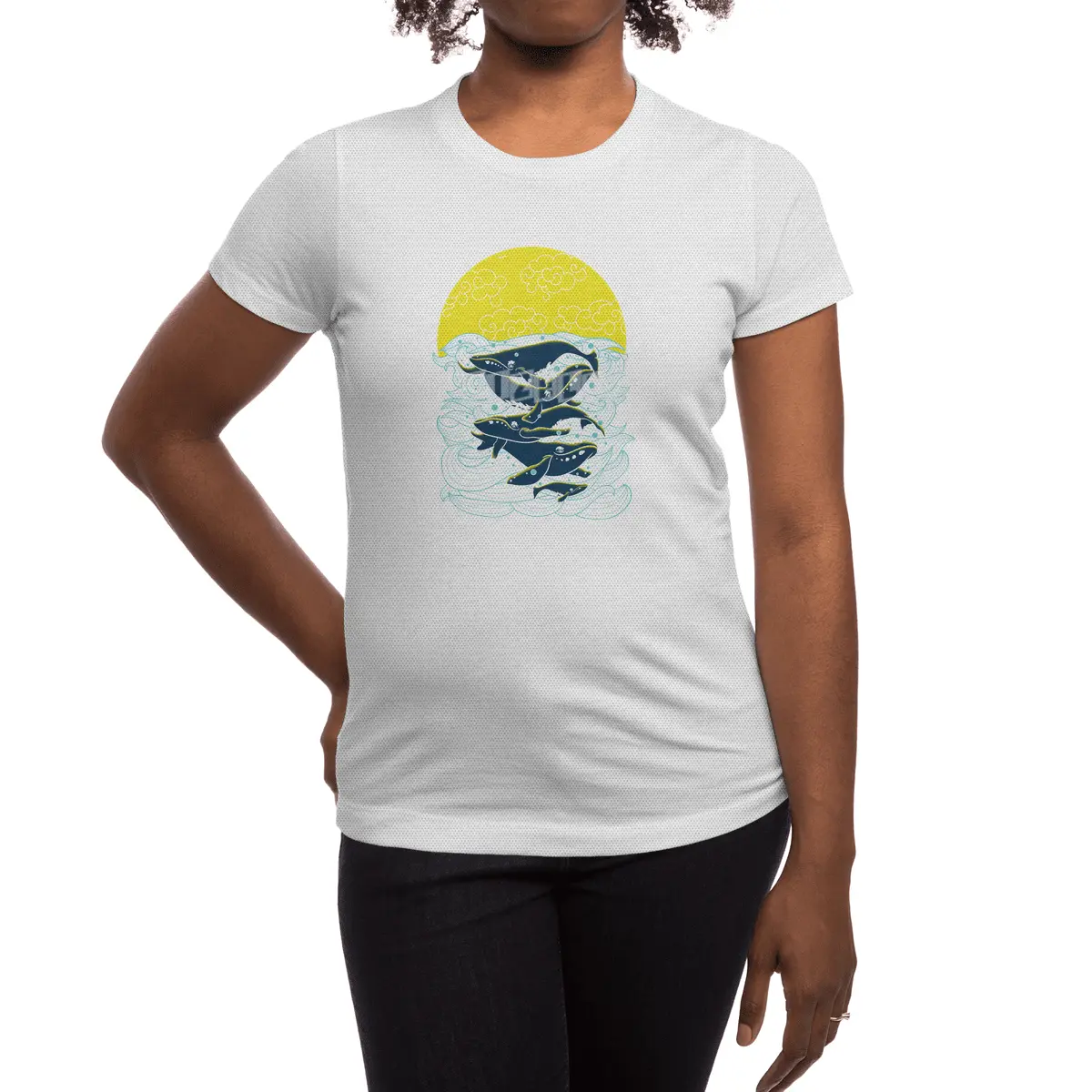 The Ballad of the Whales Spor T-Shirt