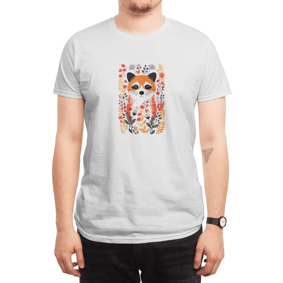Autumn Red Panda Spor T-Shirt