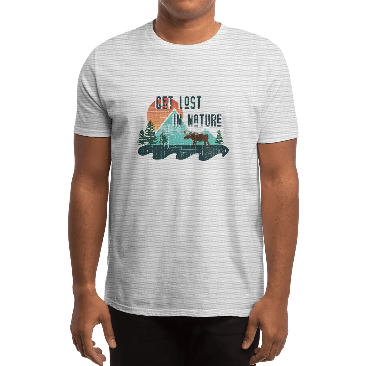 Get Lost in Nature Spor T-Shirt
