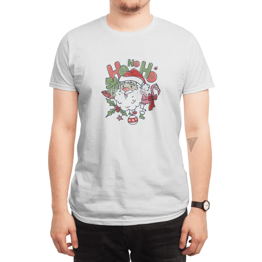 Tropical Santa Spor T-Shirt
