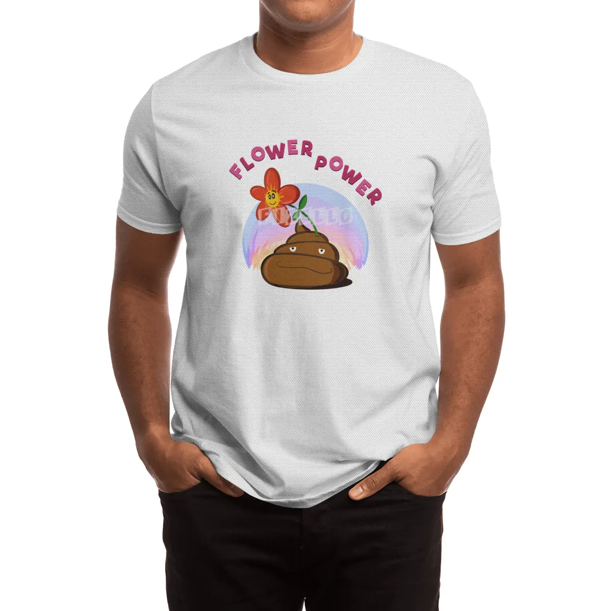 Nothing grows from diamonds.. Spor T-Shirt