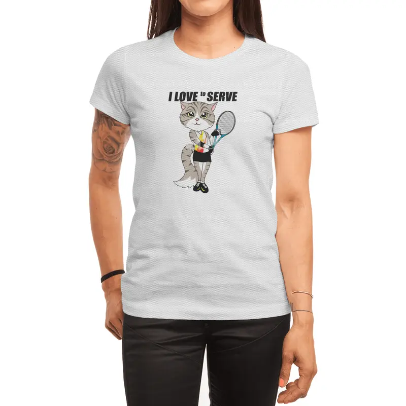 I Love to Serve Spor T-Shirt