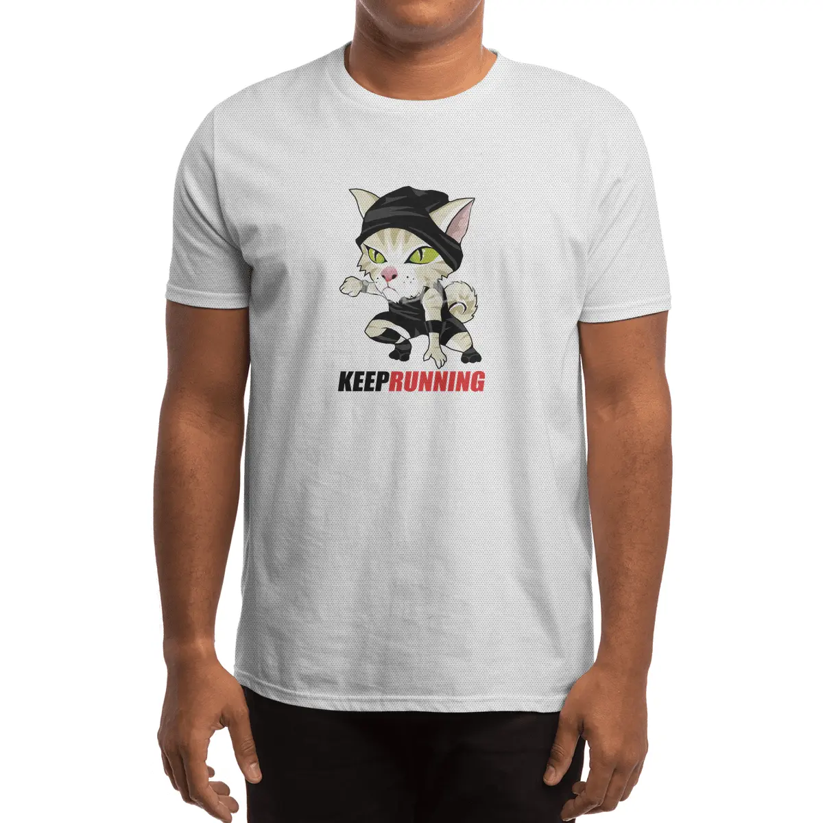 Keep Running Spor T-Shirt