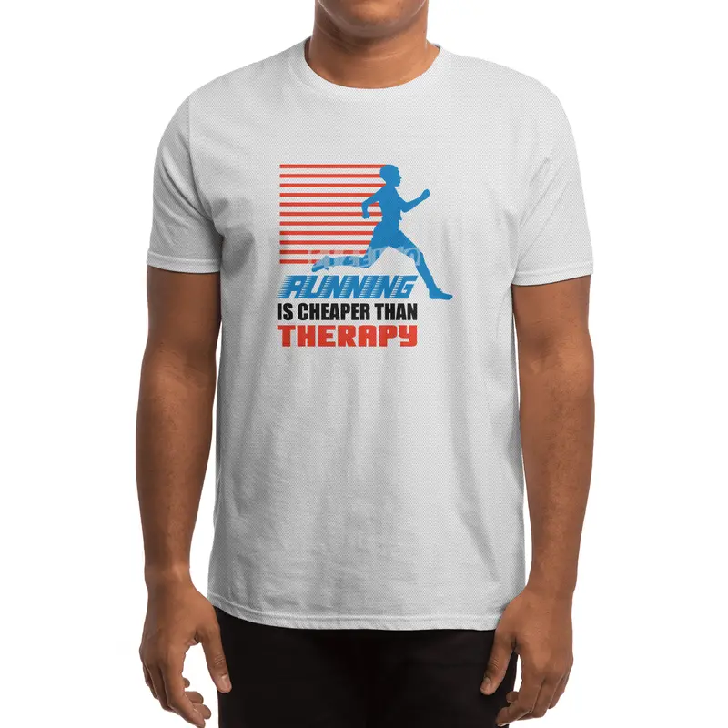 Running Is Cheaper Than Therapy Spor T-Shirt