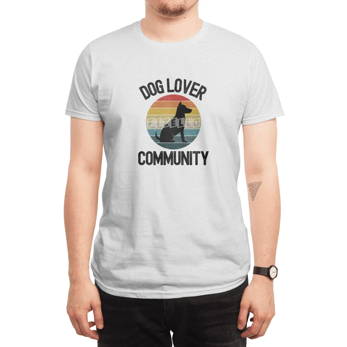 Dog Lover Community Spor T-Shirt