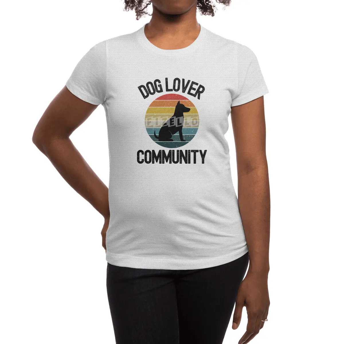 Dog Lover Community Spor T-Shirt