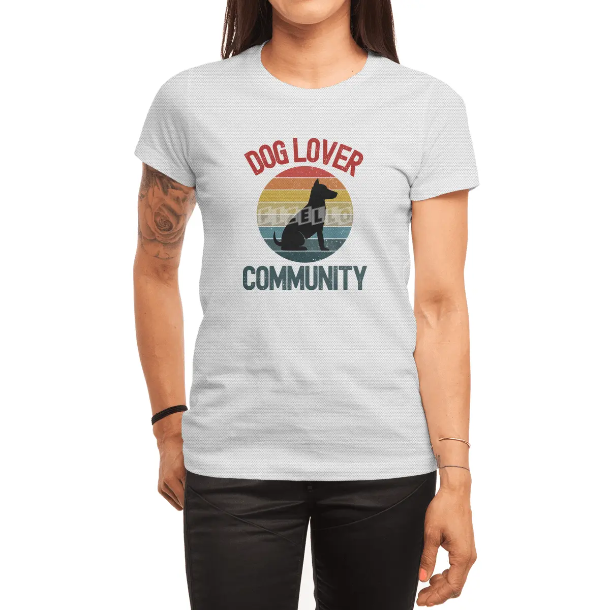 Dog Lover Community Spor T-Shirt
