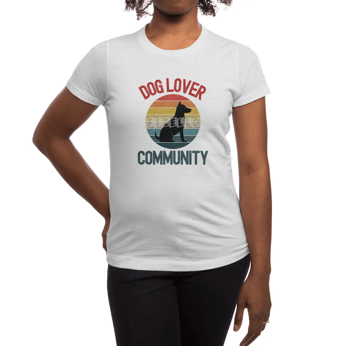 Dog Lover Community Spor T-Shirt