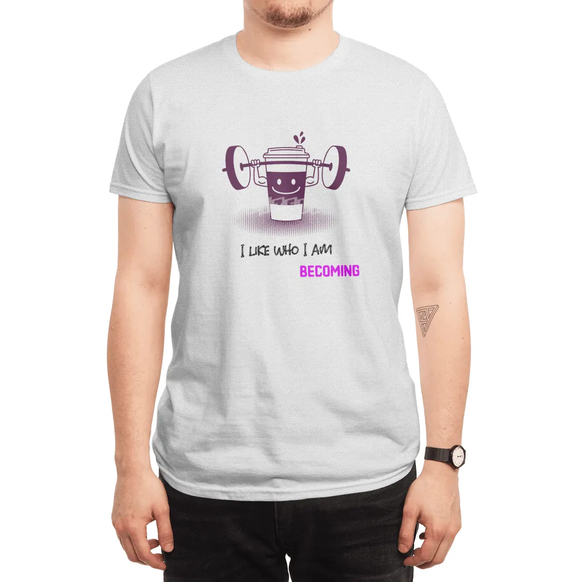 I Like Who I Am Becoming Spor T-Shirt