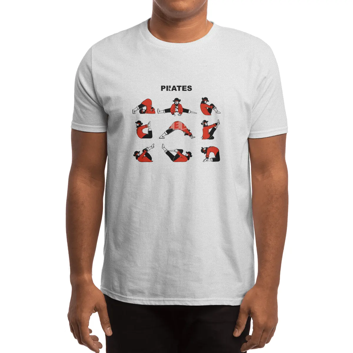 Pirates? Pilates! Spor T-Shirt