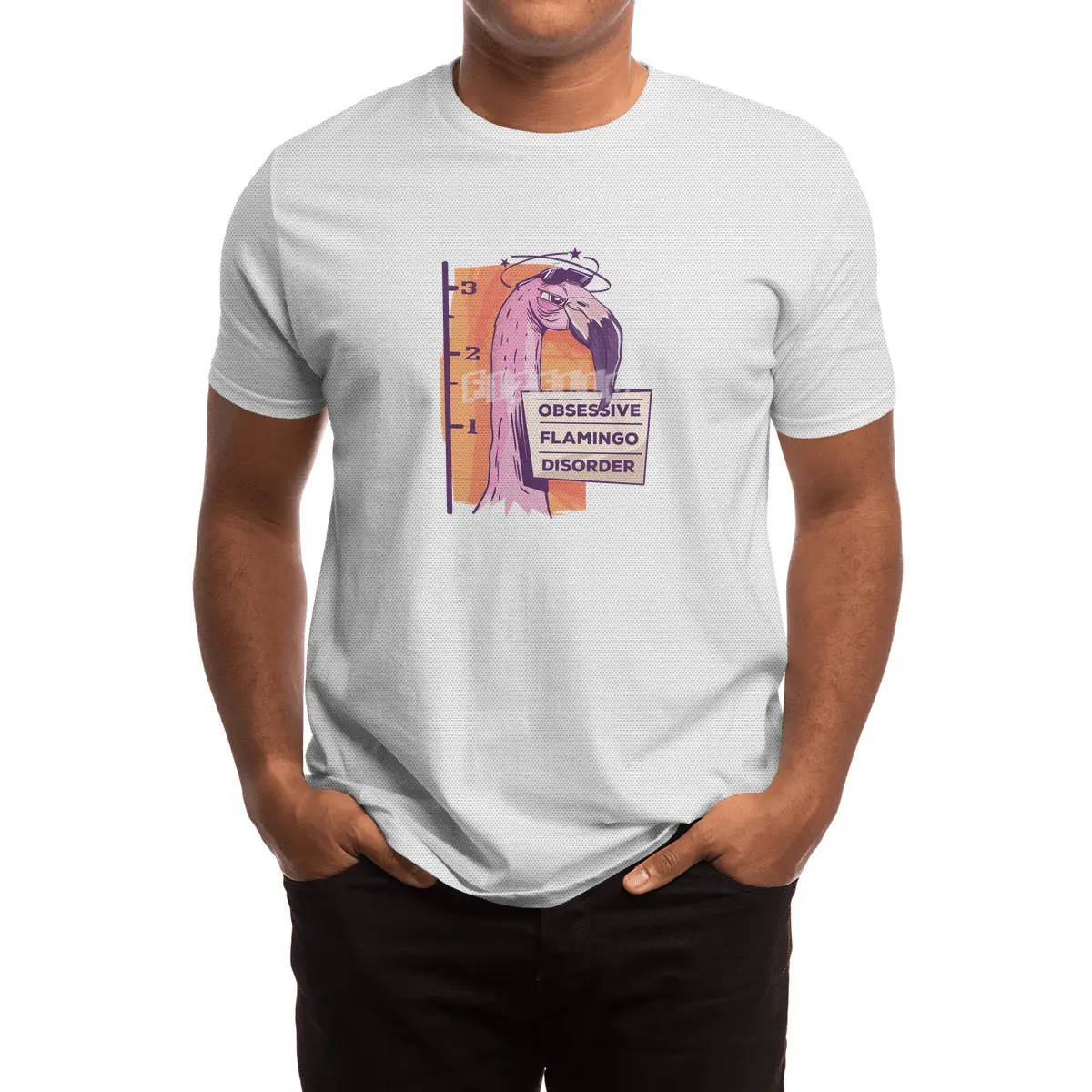 Obsessive Flamingo Disorder Spor T-Shirt