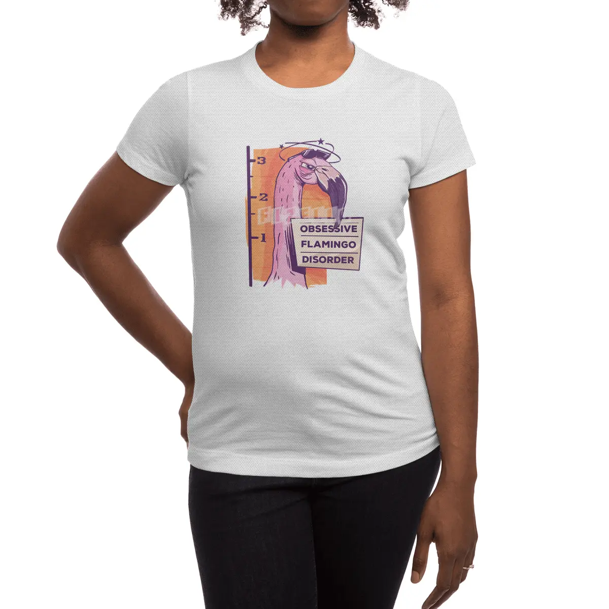 Obsessive Flamingo Disorder Spor T-Shirt