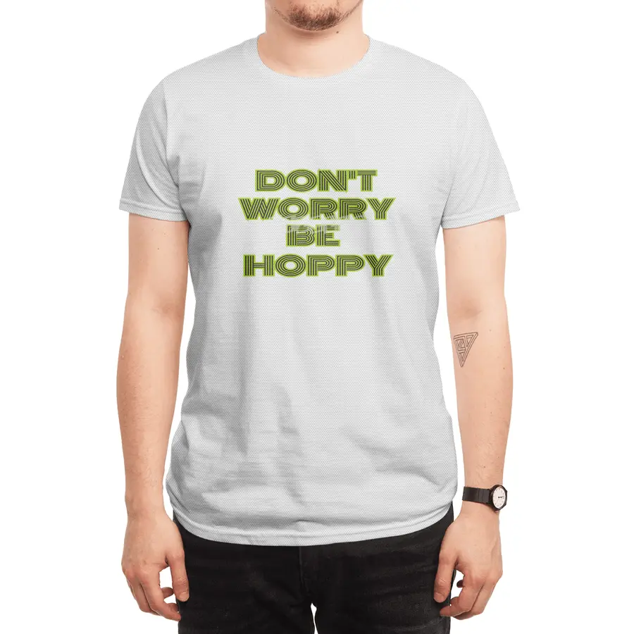dont worry he hoppy funny inspire gift Spor T-Shirt