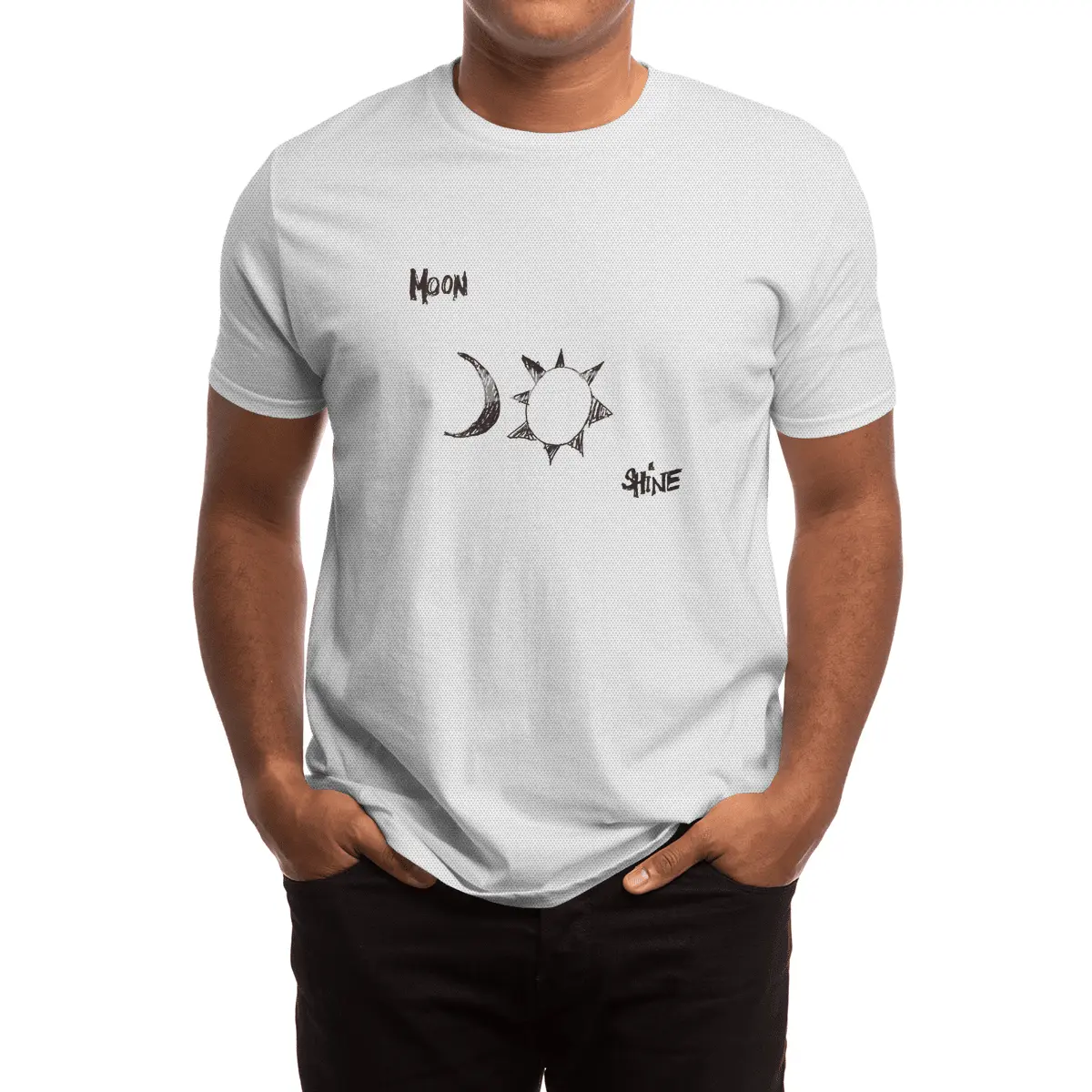Moon Shine Spor T-Shirt