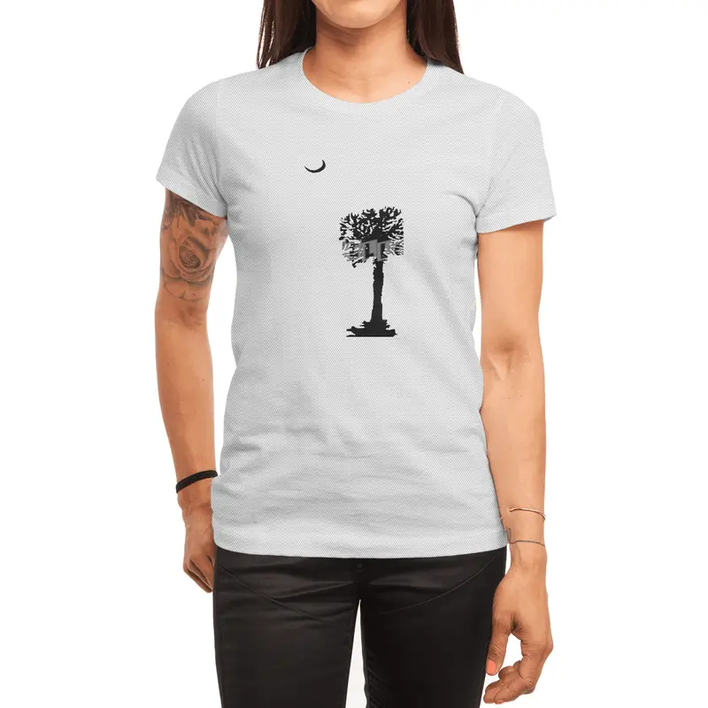 SC Palmetto Tree in Black Spor T-Shirt