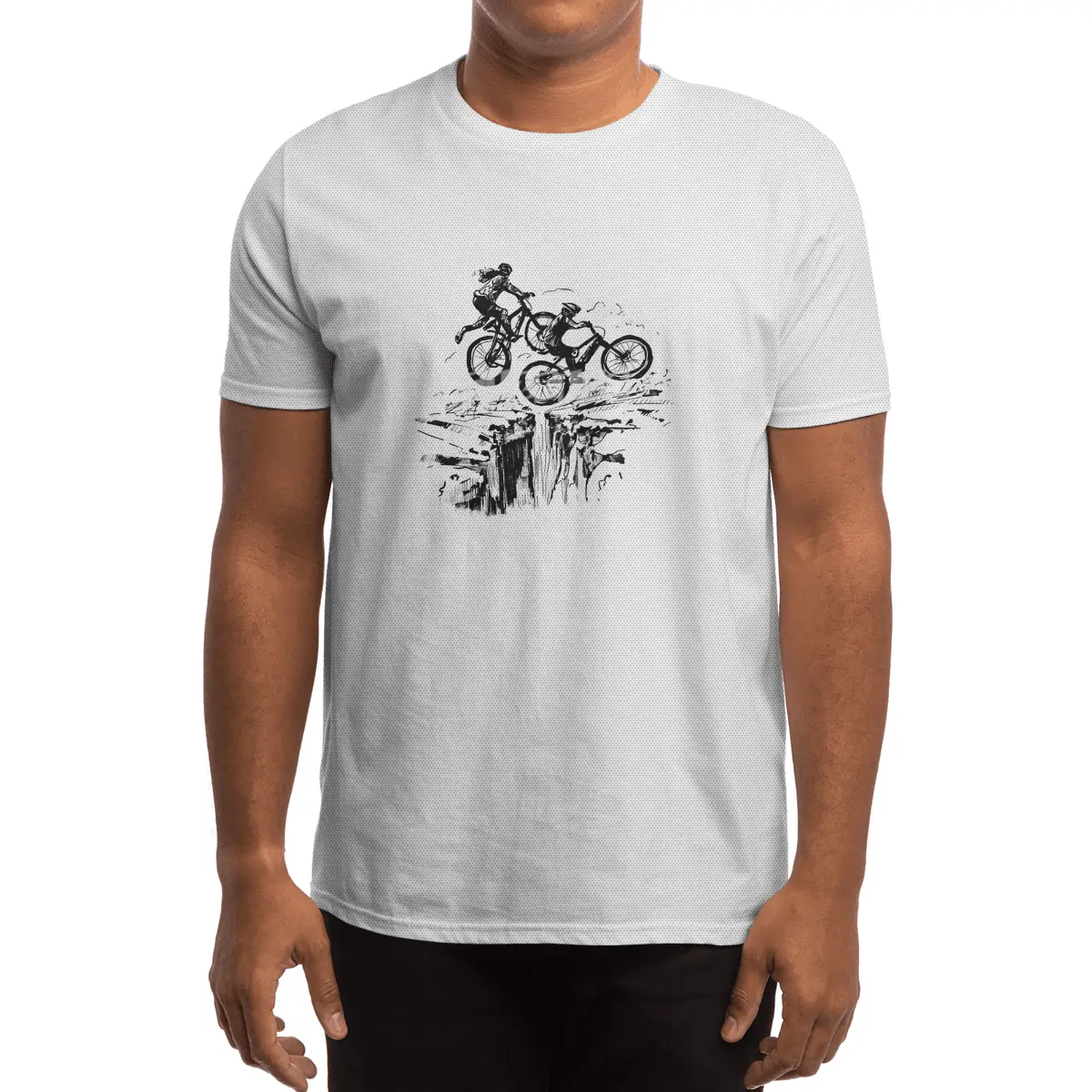Canyon Bike Jump Spor T-Shirt