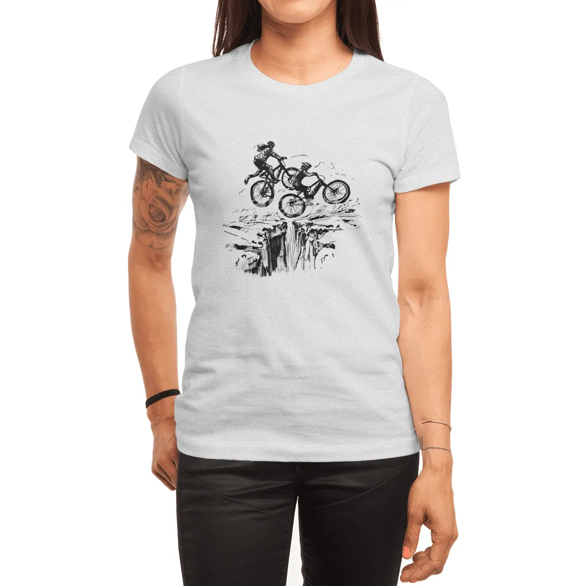 Canyon Bike Jump Spor T-Shirt