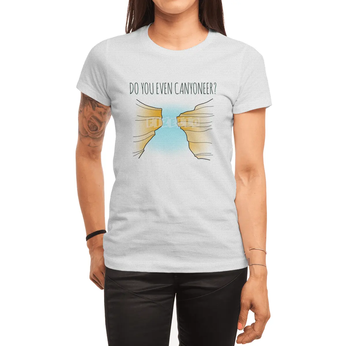 Do You Even Canyoneer? Spor T-Shirt