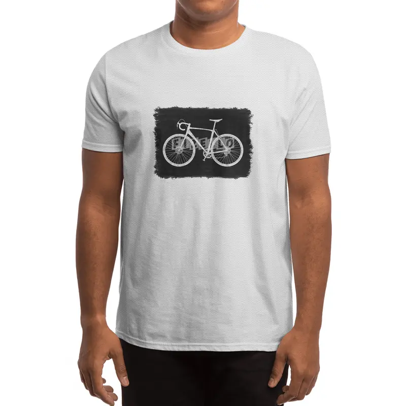 Cyclocross Bicycle B&W Spor T-Shirt