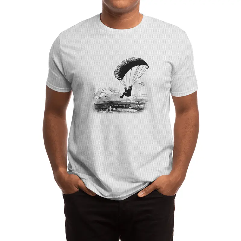 Glassoff Flight - Paragliding Spor T-Shirt