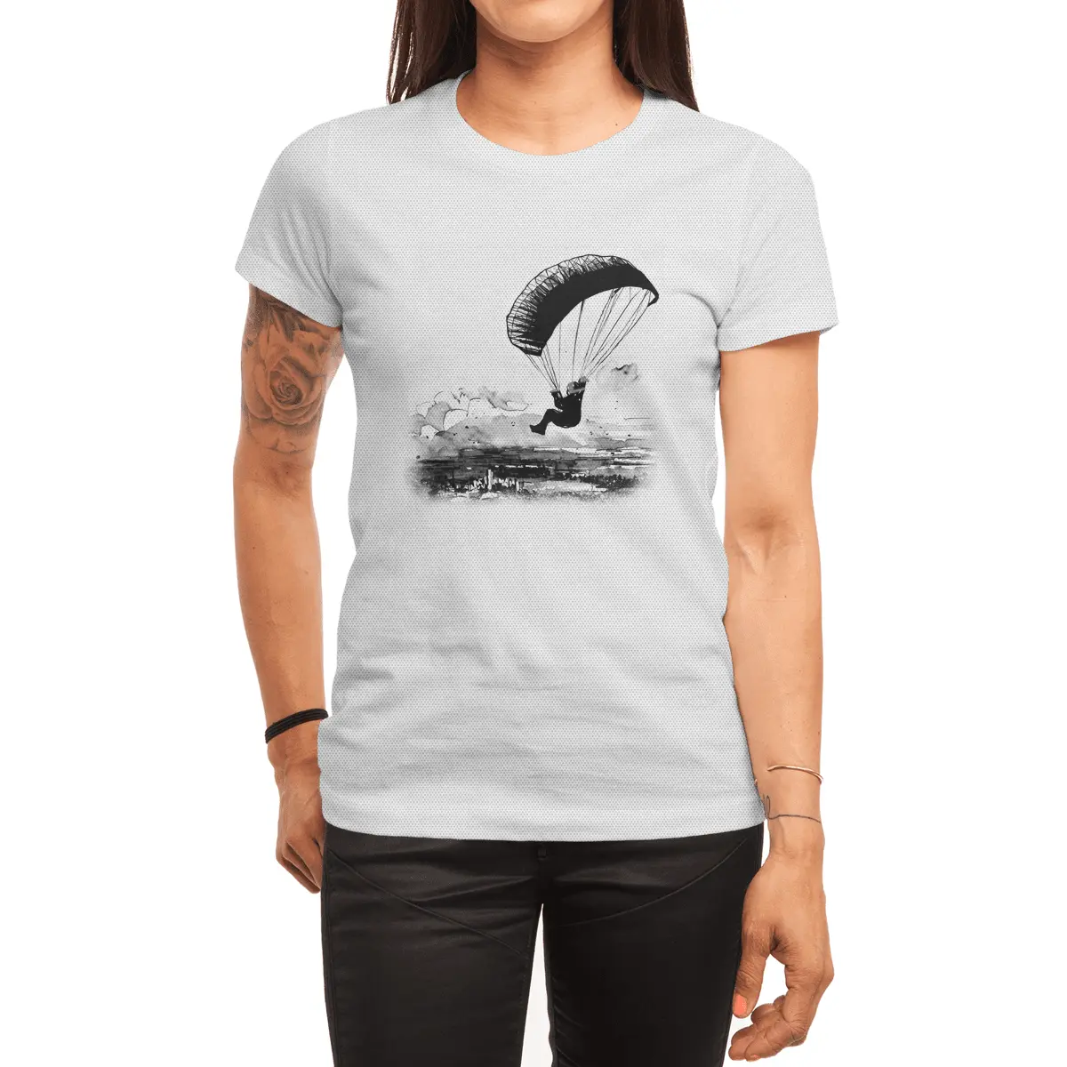 Glassoff Flight - Paragliding Spor T-Shirt