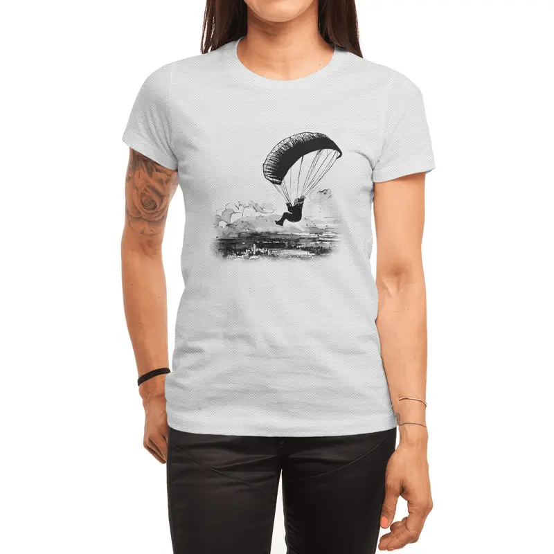 Glassoff Flight - Paragliding Spor T-Shirt