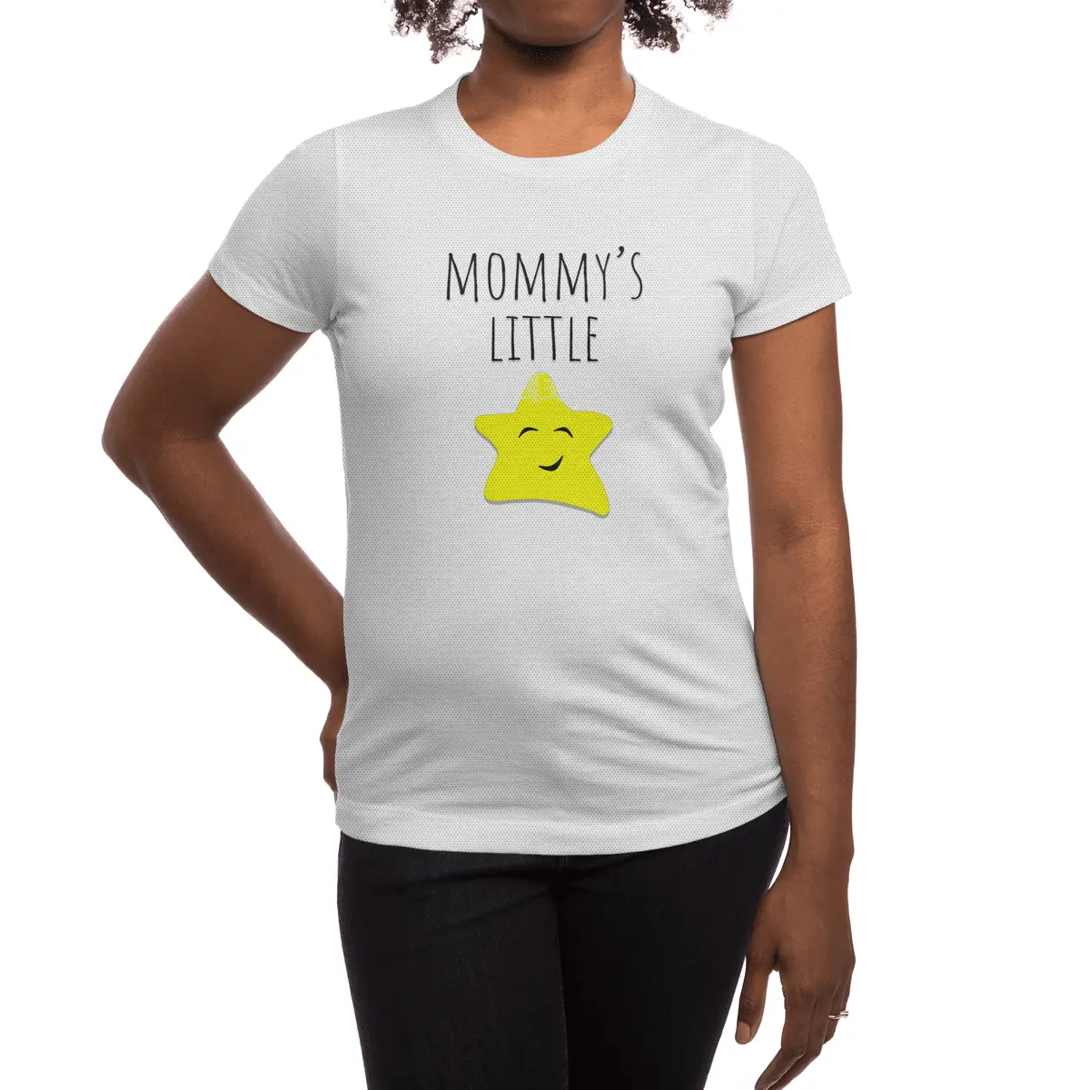 Mommy's Little Star Spor T-Shirt