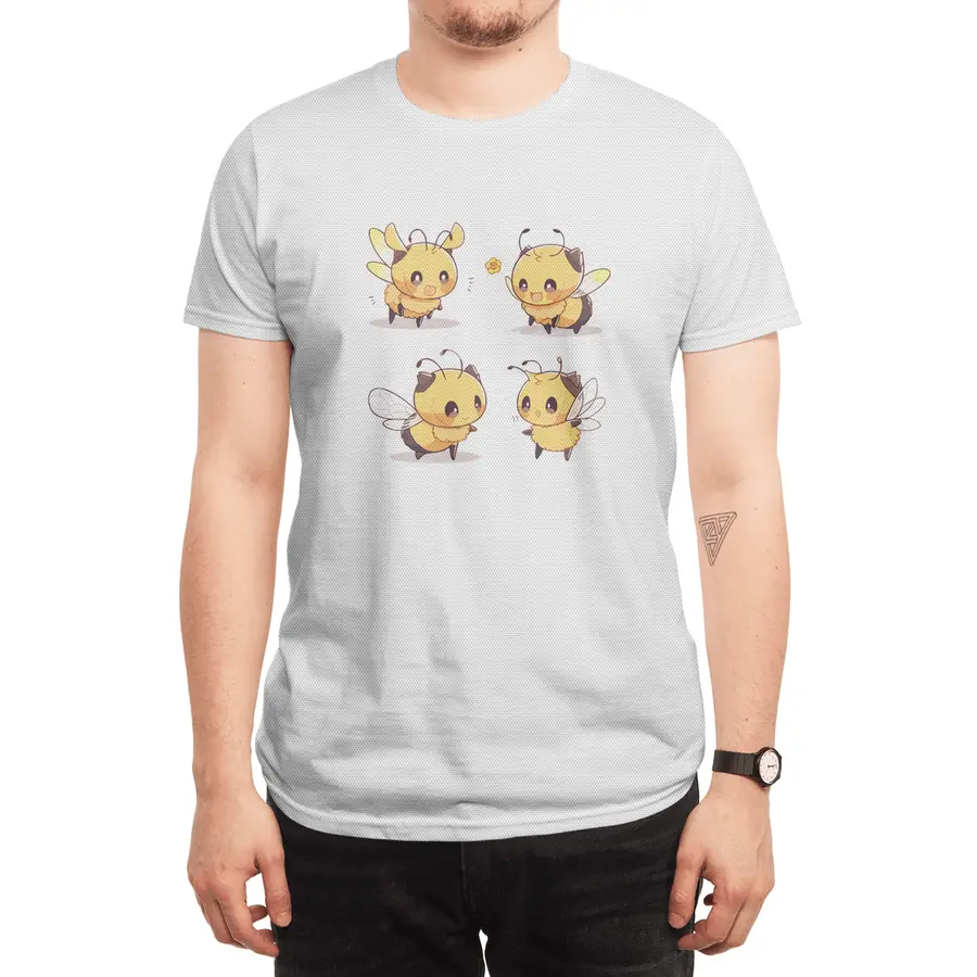 Cute Bee Spor T-Shirt