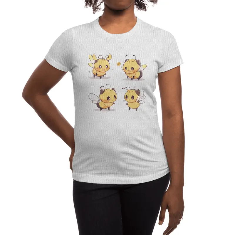 Cute Bee Spor T-Shirt