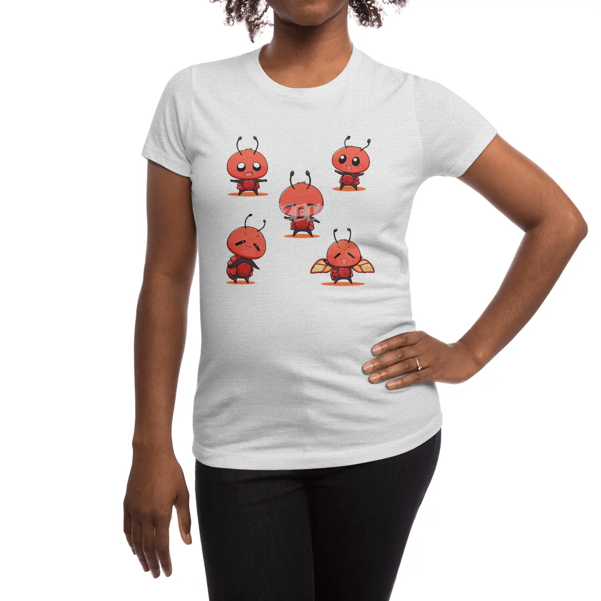 Cute Bug Spor T-Shirt