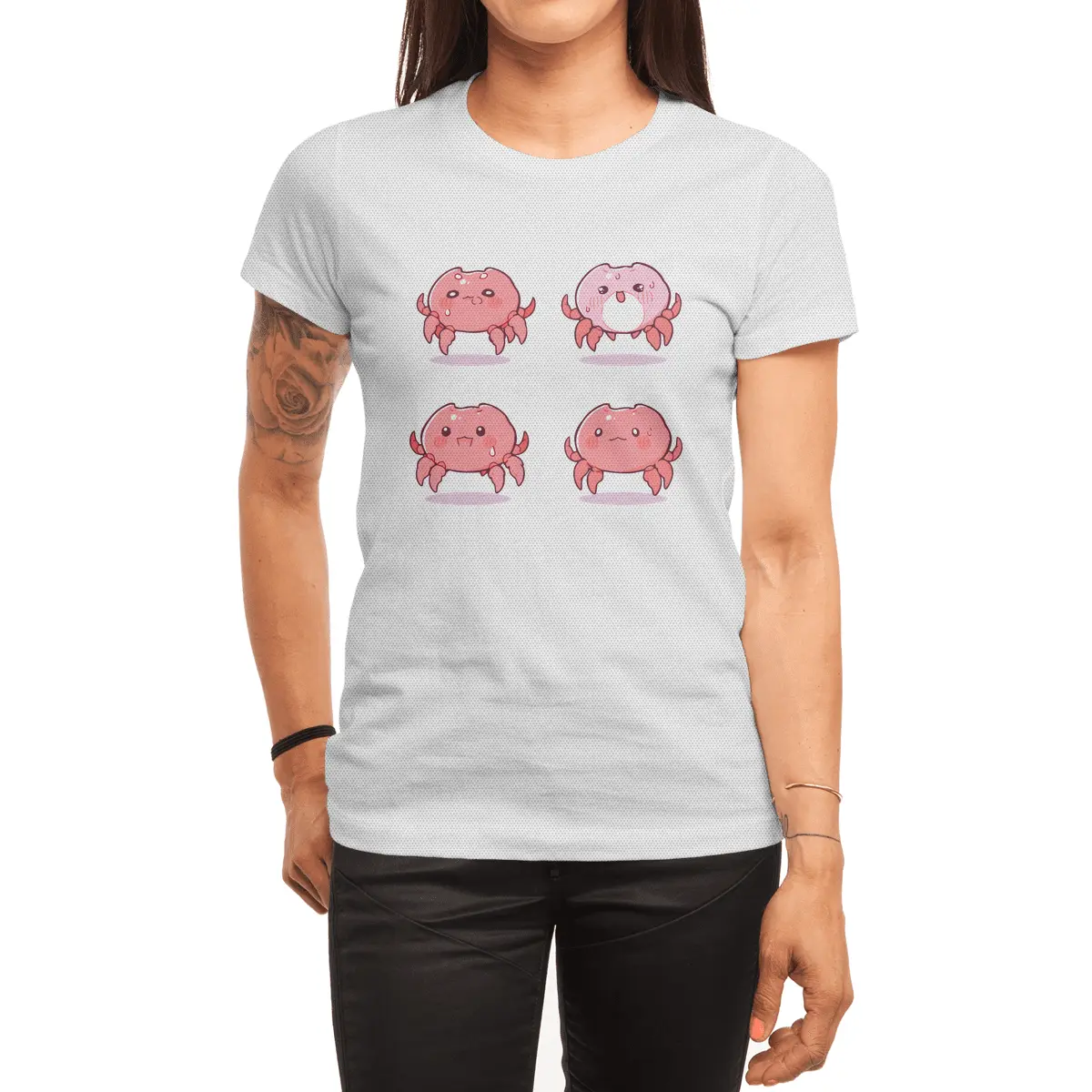 Cute Crabs Spor T-Shirt
