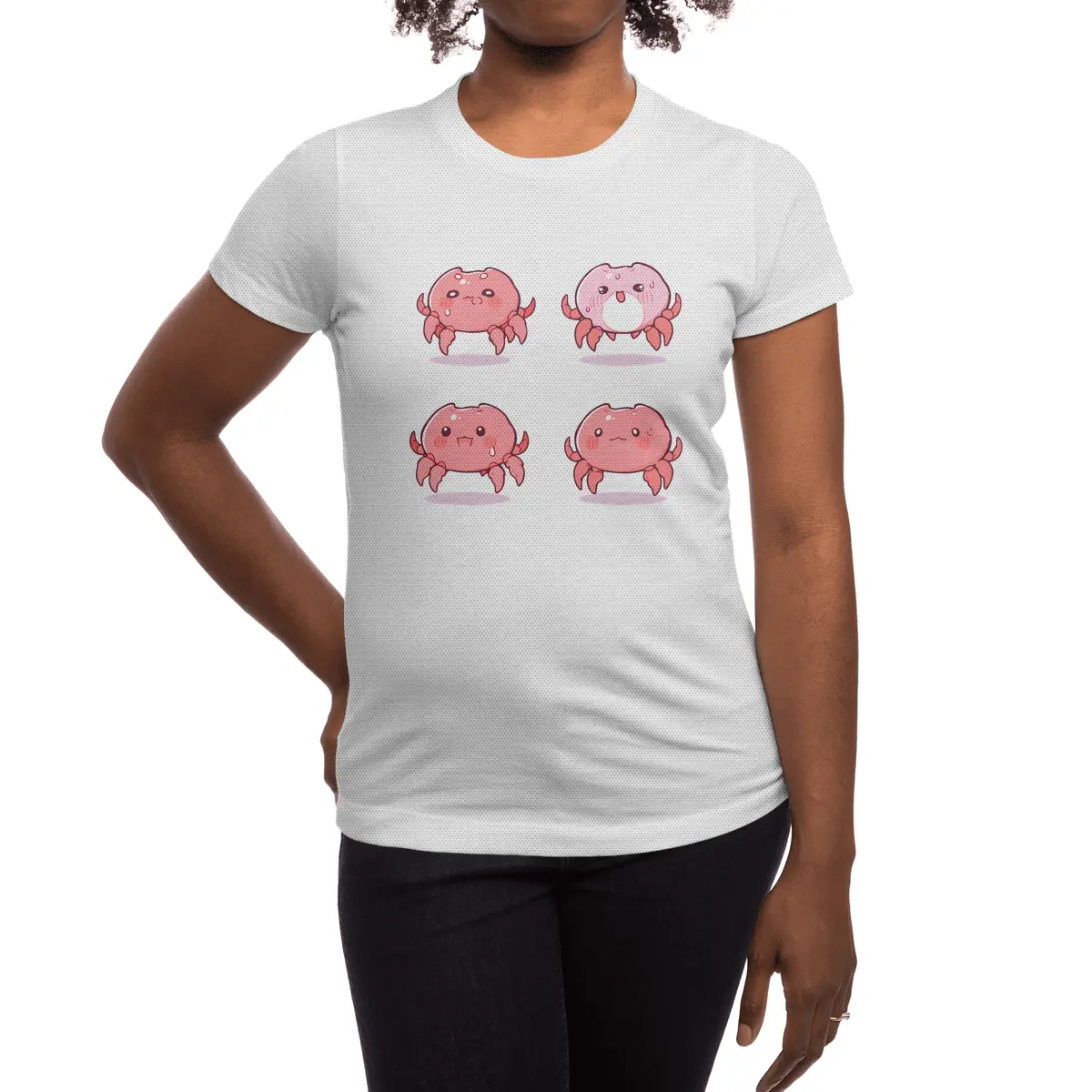 Cute Crabs Spor T-Shirt