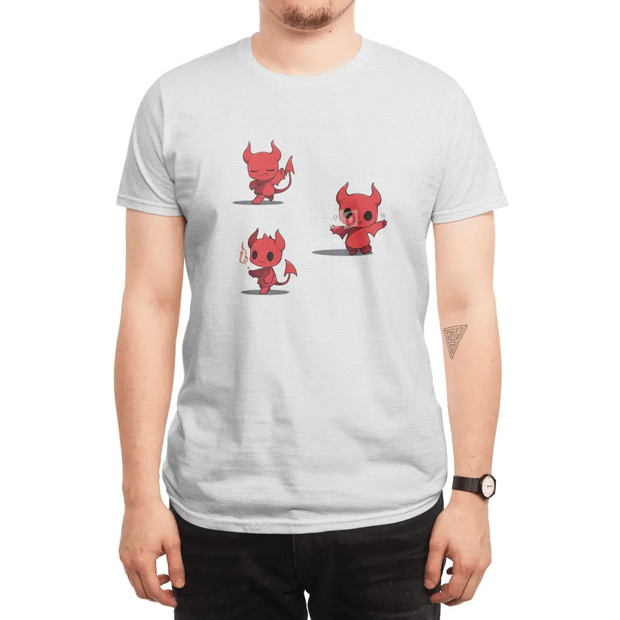 Cute Devil Spor T-Shirt