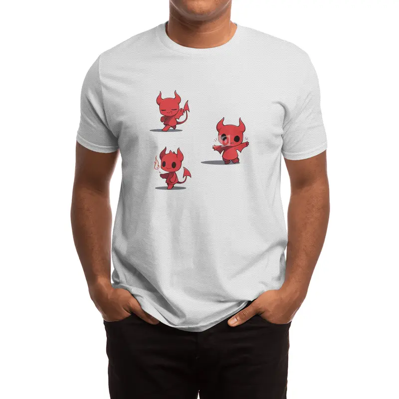 Cute Devil Spor T-Shirt