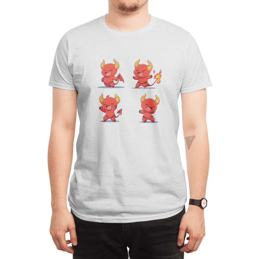 Cute Devil Spor T-Shirt