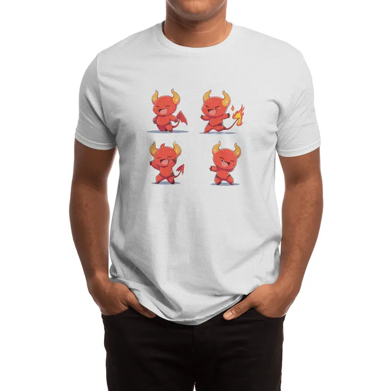Cute Devil Spor T-Shirt