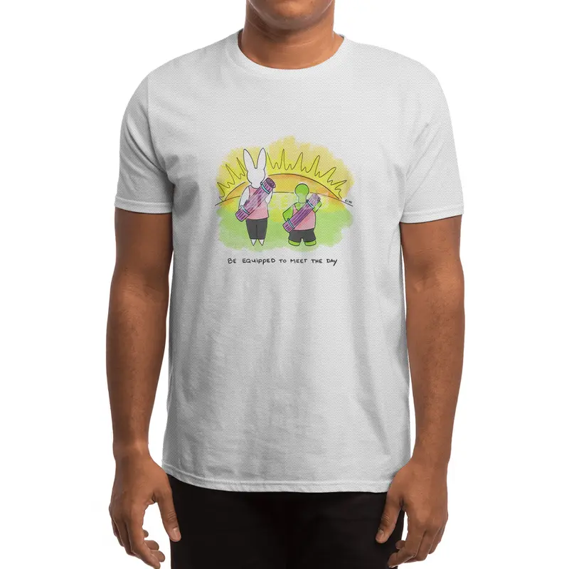 Bunny Daze Yoga - Be Equipped To Meet The Day Spor T-Shirt