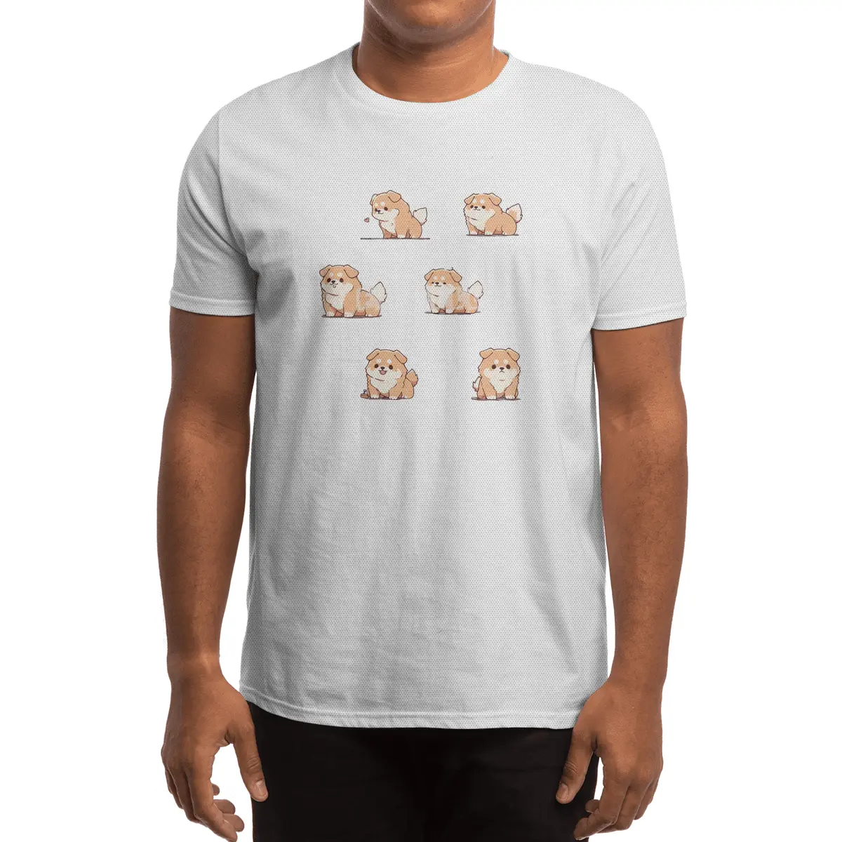 Cute Dog Spor T-Shirt