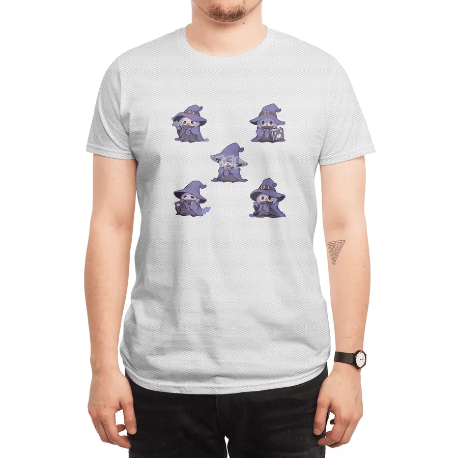 Cute Wizard Spor T-Shirt