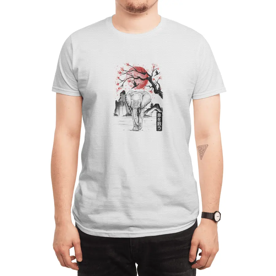 Elephant Japanese Spor T-Shirt