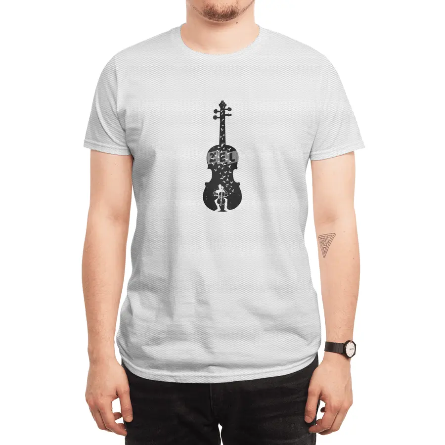 Cello - Playing Cello Spor T-Shirt