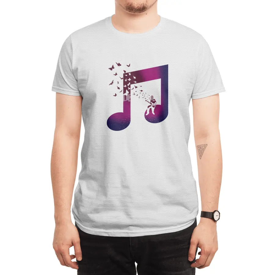 music bass guitar Spor T-Shirt