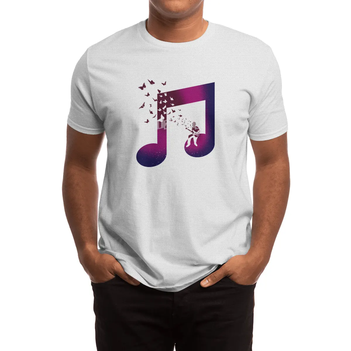music bass guitar Spor T-Shirt